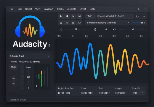 Audacity 4.0: Modernes Design und innovative Funktionen für Audio-Fans